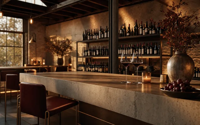 Illustrative scene for Vin Populi — not an actual photo