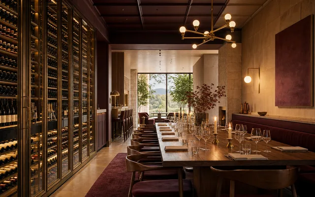 Illustrative scene for Wakefield's Bar & Wine Room — not an actual photo