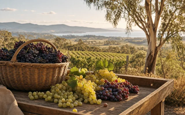 Illustrative scene for Cape Bernier Vineyard — not an actual photo