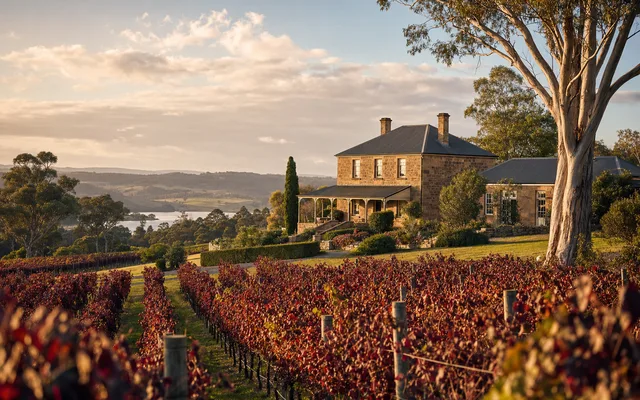 Illustrative vineyard scene for Chatto — not an actual photo of the winery