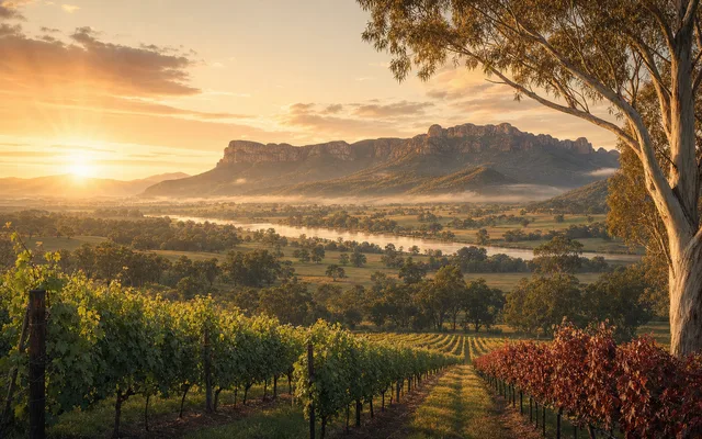 Illustrative scene for Hungerford Hill — not an actual photo