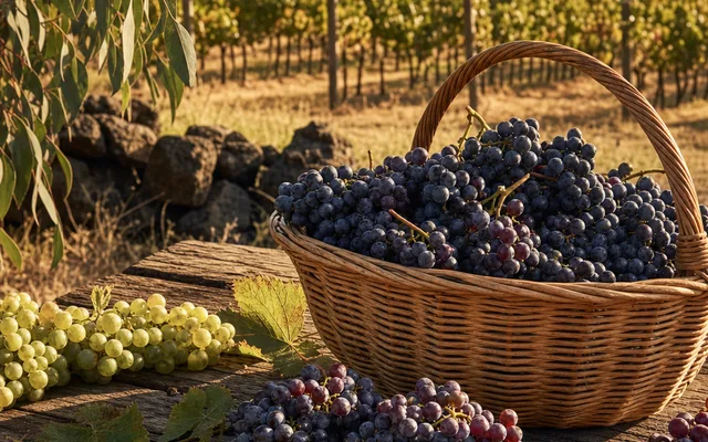 Illustrative vineyard scene for Mulline — not an actual photo of the winery
