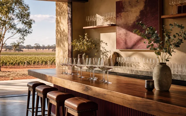 Illustrative scene for Parker Coonawarra Estate — not an actual photo