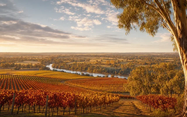 Illustrative scene for Pfeiffer Wines — not an actual photo