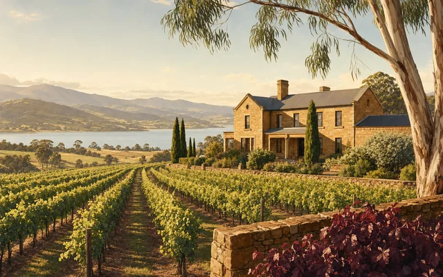 Illustrative scene for Riversdale Estate — not an actual photo