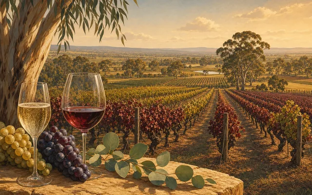Illustrative scene for Sittella Wines — not an actual photo