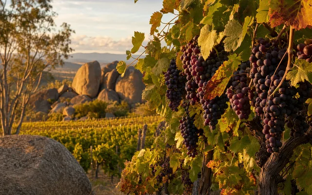 Illustrative vineyard scene for Tobin Wines — not an actual photo of the winery