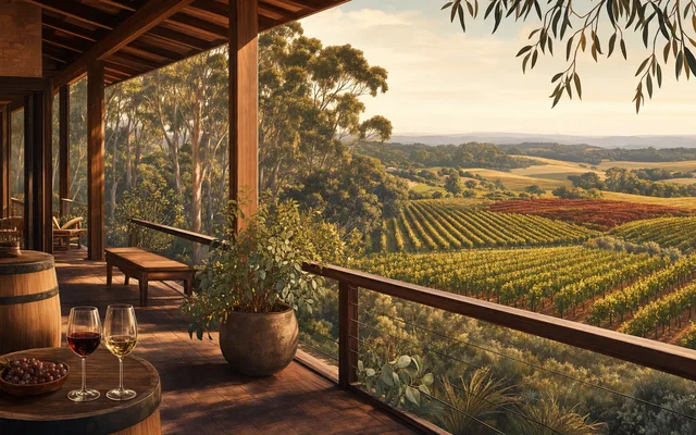 Illustrative vineyard scene for Vasse Felix — not an actual photo of the winery