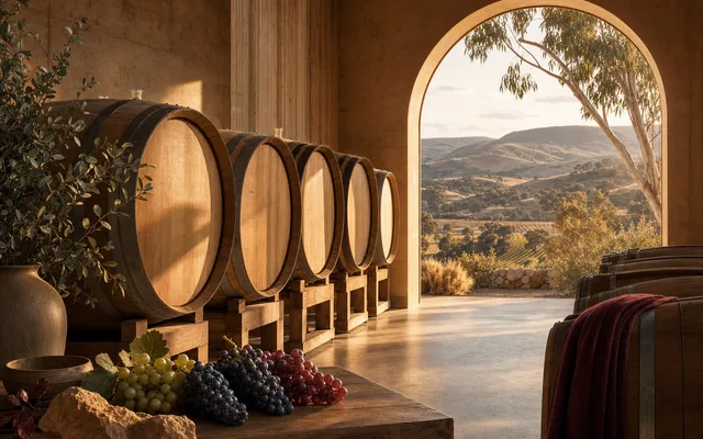 Illustrative scene for Vinifera Wines — not an actual photo